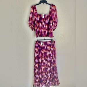 New Old Navy skirt and top